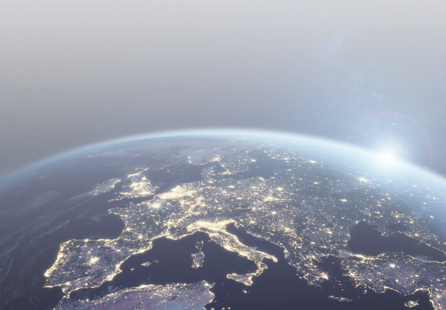 Europa di notte